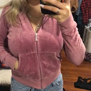 pink juice couture velvet jacket!